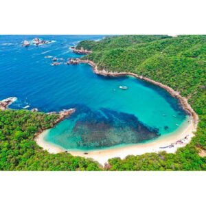 Sumérgete en la Naturaleza por las Bahías de Huatulco todo incluido con vuelos por persona por 4 días