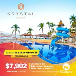 5 días en Ixtapa 🌞 Todo incluido con transporte terrestre.